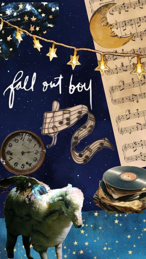 Infinity On High Fall Out Boy Wallpaper, Infinity On High, Edgy Wallpaper, Emo Bands, Fall Out Boy, Phone Themes, Create Collage, Art Music, Creative Play