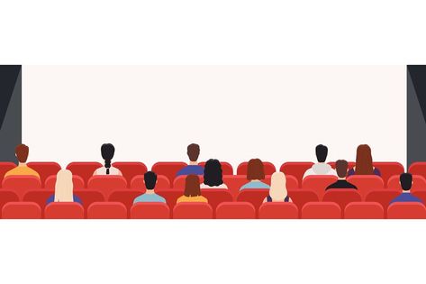 Theater Audience, Cinema Illustration, Theatre Audience, Theatre Illustration, Theatre Hall, Movie Theater, Theater, Entertainment, Screen