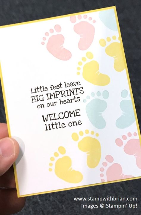 Stampin Up Baby Cards, Stampin Up Karten, Welcome Baby Cards, Baby Cards Handmade, Baby Boy Cards, Baby Greeting Cards, Boy Cards, King Baby