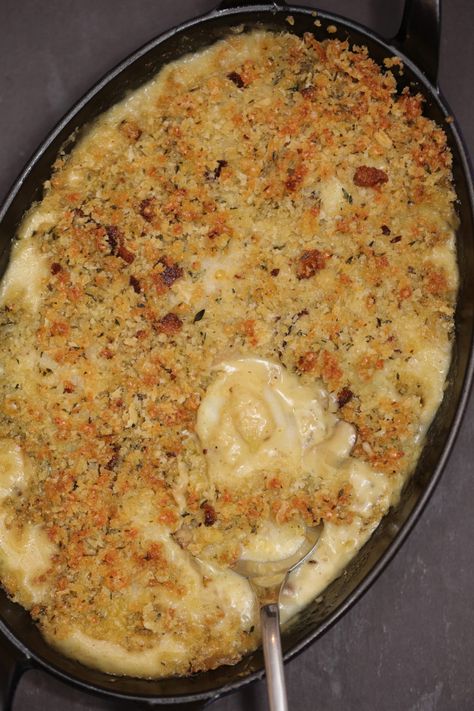 Coquilles St Jacques, Turkey Now, Be More Patient, Coquille St Jacques, Fresh Bread Crumbs, Mushroom Cream Sauces, Coquille Saint Jacques, Gratin Dish, White Wine Sauce