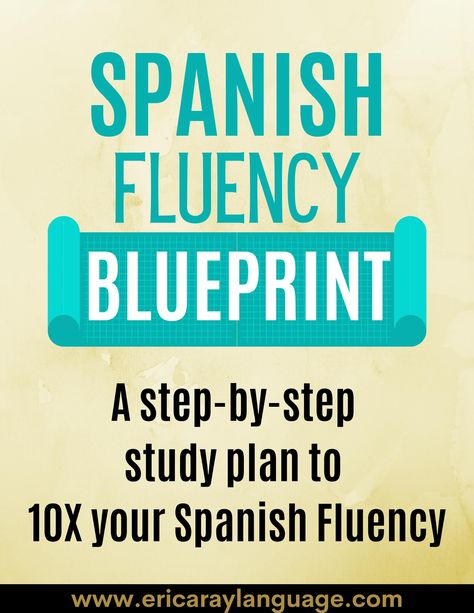 How I Learned Fluent Spanish Quickly BEFORE I Moved Abroad: My Top 6 Tips | Erica Ray Language Spanish Fluency, Fluent Spanish, Speaking Spanish, Learn To Speak Spanish, English Short Stories, Learning Languages Tips, Study Spanish, Speak Spanish, Goal Board