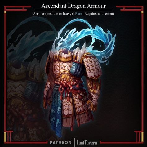 Loot Tavern (@loottavern) • Instagram photos and videos Dragon Armour, Loot Tavern, Magic Armor, Fantasy Blade, Dragon Armor, Dnd Items, D D Items, Rpg Horror, Dungeons And Dragons Classes