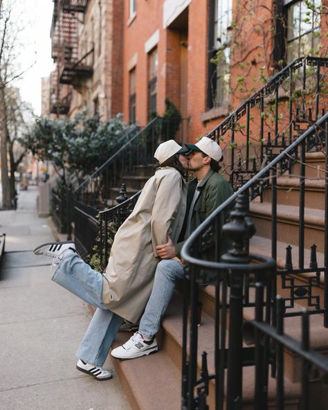 Love to see my clients fully being themselves in an engagement session. I absolutely love doing a pre-wedding shoot in a place that makes you feel the most yourselves. In this case, a morning in NYC’s West Village for some coffee with Annie and Tucker. #nycphotographer #nycwedding #nycweddingphotographer New York Photoshoot, Couples City, Engagement Photos Nyc, Fall Engagement Shoots, Engagement Shoot Outfit, Engagement Picture Outfits, City Shoot, Couple Fits, City Engagement Photos