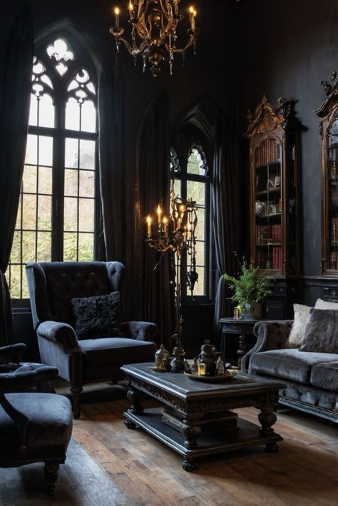 Fall Furniture , Autumn Cozy Fall ,Decor Easy Fall ,
Decor Neutral Fall ,Decor Fall ,Decor Inspiration ,Fall Decor Ideas Emo Living Room, Gothic Living Room Ideas, Modern Gothic Home, Gothic Living Rooms, Goth Living Room, Gothic Interior Design, Gothic Living Room, Mansion Living, Ad Inspiration