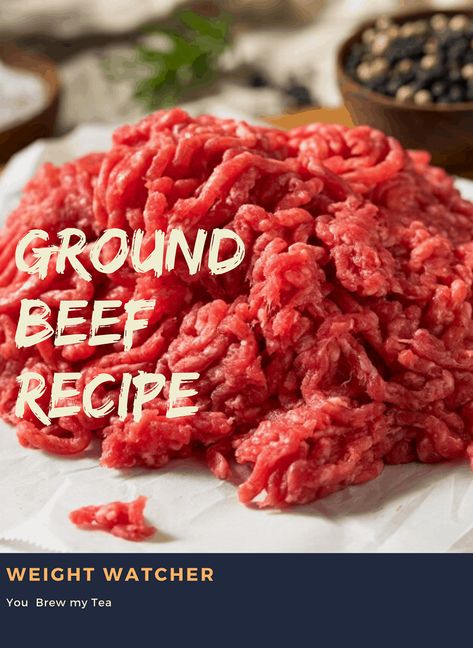 Kebab Recipes Beef, Best Ground Beef Recipes, Cooking With Ground Beef, Plats Weight Watchers, Ground Beef Recipe, Ground Beef Recipes Healthy, Ground Sirloin, Chili Recipe Easy, Beef Stew Meat