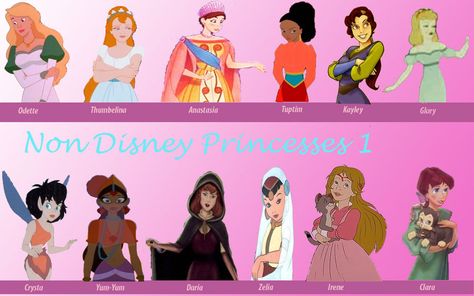 Non-Disney princesses The Swan Princess, Quest For Camelot, Non Disney Princesses, Laika Studios, The Cobbler, Gulliver's Travels, Disney Animated Movies, Swan Princess, Cartoon Shows