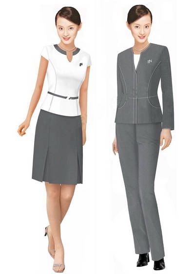 Office Uniform(id:4566297). View product details of Office Uniform from Xingtai Xinshankouan Trade Co., Ltd. manufacturer in EC21 Scrubs Uniform Fashion, Dental Uniforms, Company Uniform, Hotel Uniform, Staff Uniforms, Corporate Uniforms, Office Uniform, Scrubs Uniform, Shirt Design Inspiration