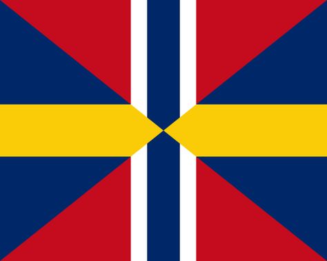 United Kingdoms of Sweden and Norway 1814-1905.  Another Personal Union similar to the Kalmar Union Facts About Sweden, Norway Places To Visit, Sweden Places To Visit, Norway Beach, Norway Forest, Kingdom Of Sweden, Sweden Flag, Denmark Flag, Norway Flag