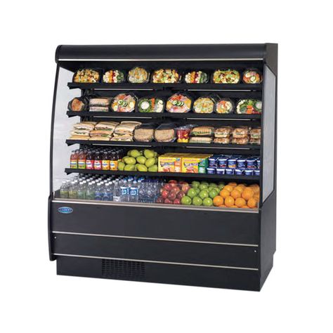 Designed with impulse sales in mind, this Federal Industries NSSM878 91" high profile non-refrigerated merchandiser is the perfect addition to your commercial facility! Great for displaying pre-packaged baked goods, chips, whole fruit, and other grab-and-go snacks, this merchandiser combines reliability with aesthetic appeal to encourage customers to buy your items! Moisture-resistant end panels with field replaceable tempered thermo-pane glass and silver trim also help to show off your products Convenience Store Design, Prepackaged Snacks, Product Organization, Grocery Store Design, Snack Shop, Self Serve, Hotel Supplies, Restaurant Equipment, Food Display