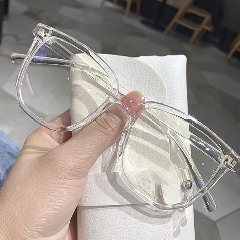 Faster shipping. Better service Plain Frames, Transparent Sunglasses, نظارات شمسية, Computer Glasses, Fashion Eyeglasses, Square Glasses, Men Eyeglasses, Cat Eye Frames, Womens Glasses