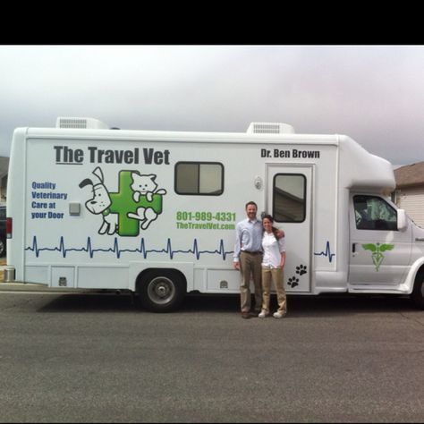 BARC mobile - vet clinic on wheels so we can service the island more efficiently Mobile Veterinary Clinic, Mobile Clinic, Mobile Vet, Med Vet, Pet Grooming Salon, Ben Brown, Vet Office, Pet Paradise, Shop Inspiration