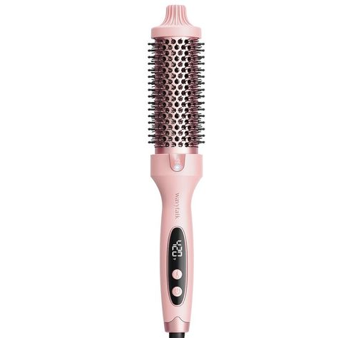 Wavytalk Negative Ion Single Thermal brush 1.5 Inch Curling Methods, Heated Round Brush, Blowout Look, Thermal Brush, Perfect Blowout, Curling Wand Set, Curling Brush, Tiktok Shop, Straightening Brush