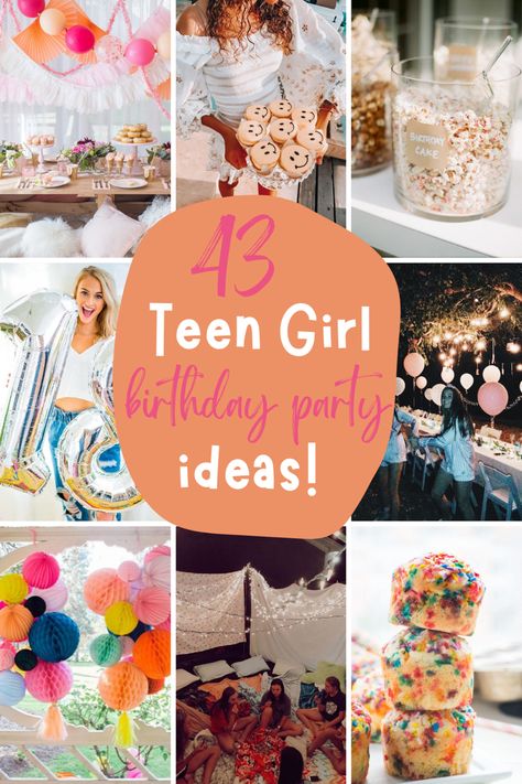 43 Teen Girl Birthday Party Ideas - momma teen Birthday Party Themes For 12 Year Girl, Party Ideas For 14th Birthday Girl, Ideas For 14th Birthday Girl, Birthday Ideas For 15th Girl, Girl 15th Birthday Ideas, Birthday Party Ideas For Teenagers Girl, Ideas For 12th Birthday Party Girl, 14th Girl Birthday Party Ideas, Birthday 15 Girl