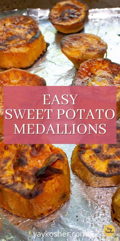 Potato Medallions, Purim Recipe, Sweet Potato Rounds, Sweet Potato Crisps, Potato Rounds, Best Sweet Potato, Easy Sweet Potato, Butter Pecan Ice Cream, Potato Muffins