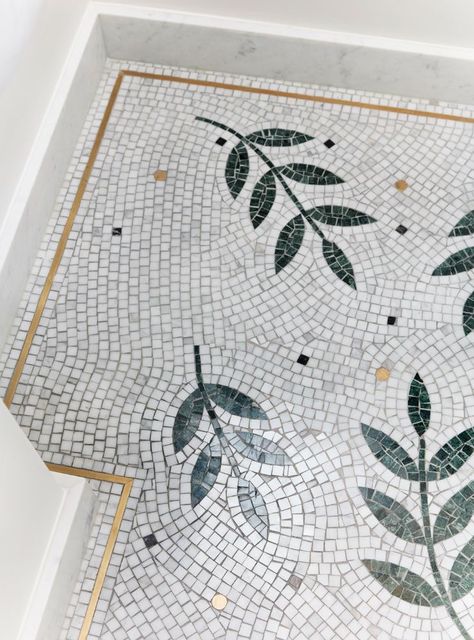 pinterest: camilleelyse ♡ Casa Vintage, Mosaic Flooring, Bathroom Floor, Dream House Decor, My New Room, Dream Home Design, 인테리어 디자인, House Inspiration, The Floor