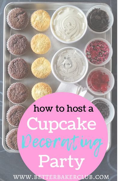 Are you looking for a great birthday party idea to do with kids? Look no further than a DIY cupcake decorating party.  Hosting a cupcake decorating party can be easier than you think.  Baking and decorating cupcakes with kids is a fun and educational activity.  Baking and decorating projects offer many different age-appropriate tasks for kids. I'm going to show you how much fun it can be to host a decorating party. I'm even including my easiest buttercream frosting recipe. Cupcake Decorating Activity, Cupcake Decorating Party Ideas, Frosting Boards, Cupcake Decorating Birthday, Cupcake Wars Party, Decorating Birthday Party, Childrens Cupcakes, Bakery Shops, Kids Birthday Cupcakes