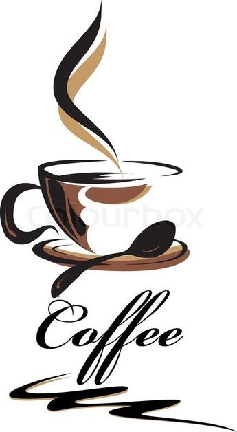 Stock vector of 'vector illustration of beauty Coffee sign for you design' Coffee Designs Art, Coffee Poster Design, Coffee Shop Logo Design, Coffee Artwork, Coffee Cup Art, Coffee Music, Coffee Shop Logo, Coffee Sign, Coffee Drawing