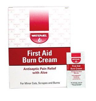 Waterjel MS60765 First Aid Antiseptic Burn Cream for Pain Relief, 0.9gm Packets (25) Burn Cream, Burn Relief, Burn Care, Survival Prep, Occupational Health, Healthy Energy, Survival Prepping, First Aid, Oral Care