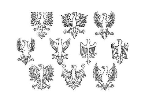 Polish Eagle Vector Art, Icons, and Graphics for Free Download Polish Eagle Tattoo Women, Polish Eagle Tattoo, Eagle Icon, Polish Eagle, Eagle Vector, Cricut Expression, Ship Tattoo, Eagle Tattoo, Squid Game