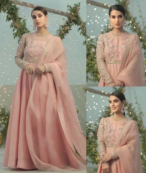 Eid Day, Asian Wedding Dress Pakistani, Desi Wedding Dresses, Iqra Aziz, Long Frock, Pakistani Fashion Casual, Pakistani Celebrities, Stylish Short Dresses, Pakistani Dresses Casual