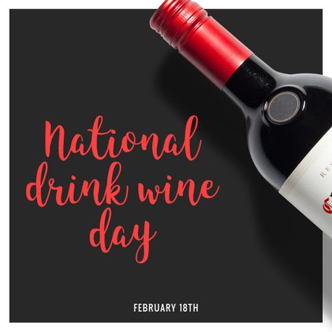 Sure, this could be celebrated any day, but it is celebrated to spread the positive benefits of drinking wine such as with new friends, for better blood health, or cardiovascular health.  Cheers to that! National Drink Wine Day, Drink Wine Day, Cheers To That, Wine Drinking, Tastefully Simple, Drinking Wine, Drink Wine, Moms Favorite, Cardiovascular Health