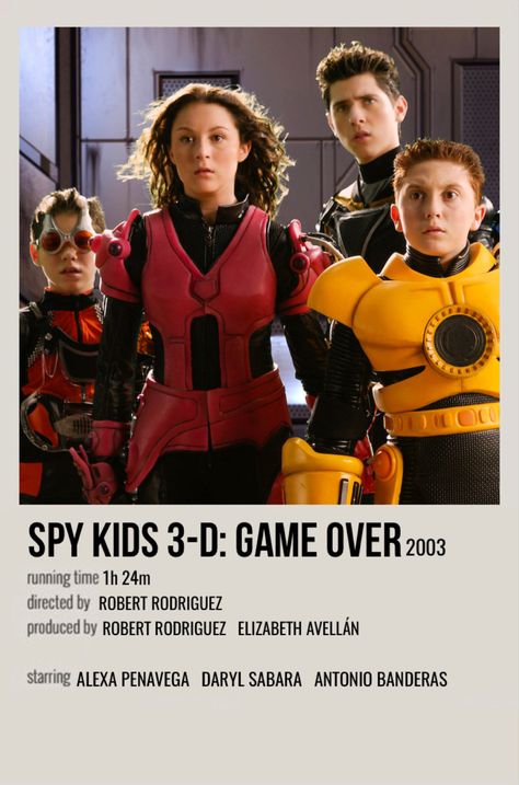 Spy X Family Poster Aesthetic, Spy X Family S2 Poster, Anime Posters Spy Family, Spy X Family Polaroid Poster, Spyxfamily Minimalist Poster, Spy Kids Movie, Spy Kids 3, Kids Movie Poster, Polaroid Movie Poster