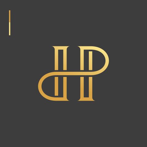 Hp Logo Design Letter, Ph Monogram, Ph Logo Design, Hp Logo Design, Hp Monogram, Wood Logo Design, Sp Logo, House Logos, Hp Logo