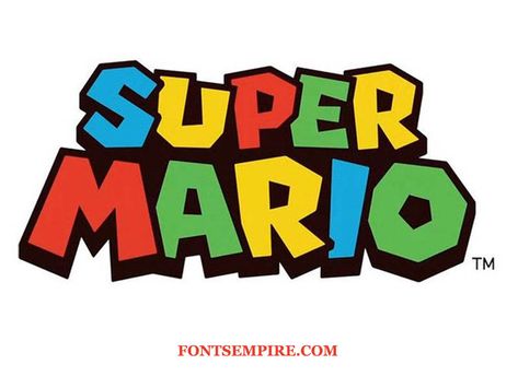 Mario Bros Font Free Download - Fonts Empire Super Mario Bros Party Ideas, Super Mario Bros Birthday Party, Super Mario Bros Party, Super Mario Games, Mario Bros Birthday, Mario Bros Party, Super Mario Birthday Party, Logo Instagram, Cartoon Font