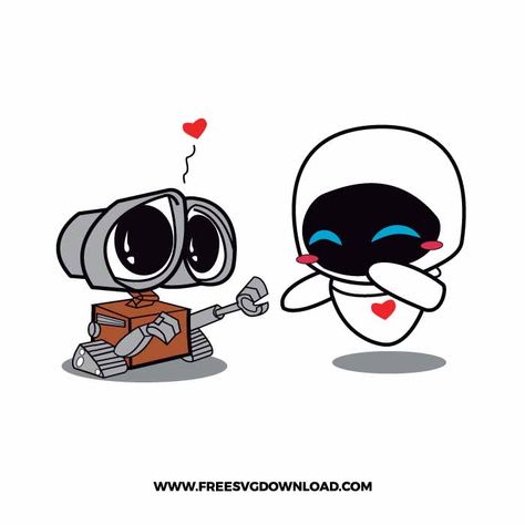 Walle Y Eva, Walle And Eva, Valentine Drawing, Christian Drawings, Wall E Eve, Valentines Day Drawing, Iphone Wallpaper Vsco, Disney Valentines, Disney Wall