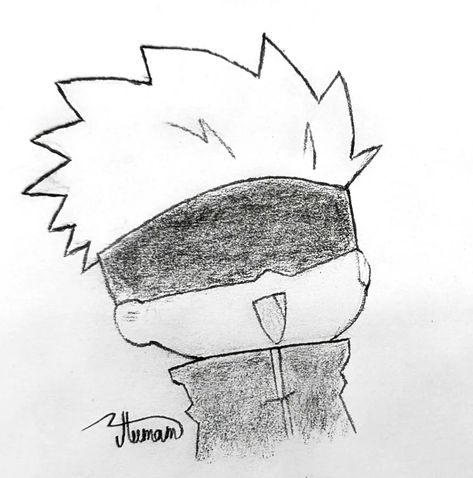 Anime, Manga, Drawing, Illustration, Sketch, Art, Fanart, Doodle, Chibi, Gojo, Jujutsu Kaisen Chibi Gojo, Anime Drawings For Beginners, Anime Face Drawing, Boy Sketch, Naruto Sketch Drawing, Karakter Marvel, Chibi Style, Best Anime Drawings, Anime Boy Sketch