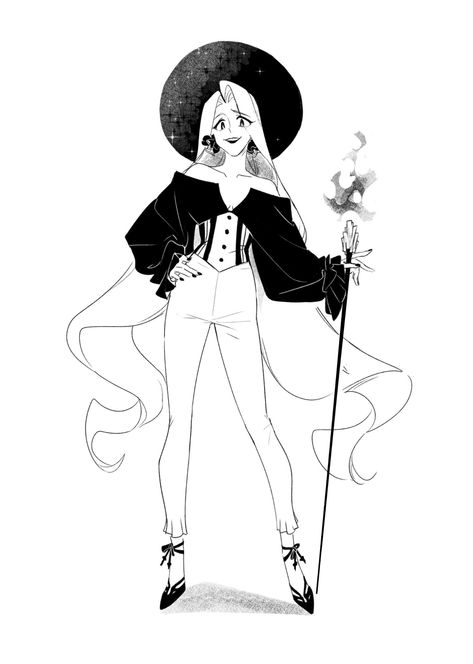 Poses For Witches, Witch Ideas Drawing, Witch Outfit Sketch, Witchy Poses Reference, Witch Characters Design, Witch Clothing Drawing, Witch Outfit Reference, Witch Outfit Drawing Reference, Cute Witch Outfits Drawing