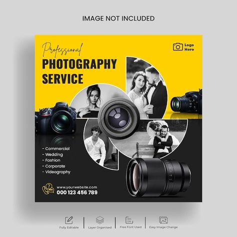 Photography Banner Design Graphics, Photography Services Poster, Photography Advertising Poster, Instagram Thumbnail Design, Photography Social Media Post Ideas, Photography Banner Design, Photography Instagram Post, Tshirt 2023, Diwali Dhamaka