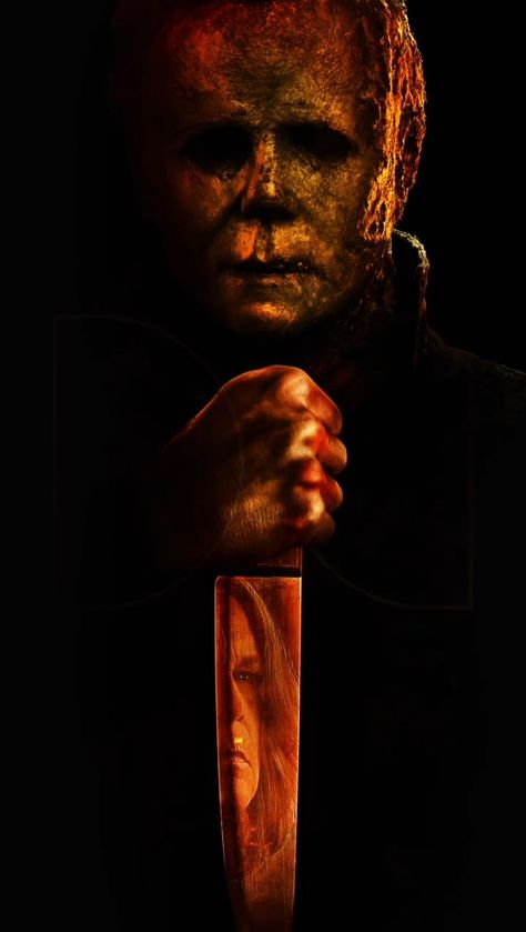 Michael Myers Wallpaper, Michael Myers Movies, Michael Myers Face, Michael Meyers Halloween, Michael Meyers, Halloween Ends, Michael Myers Art, Halloween Kills, Movie Tattoos