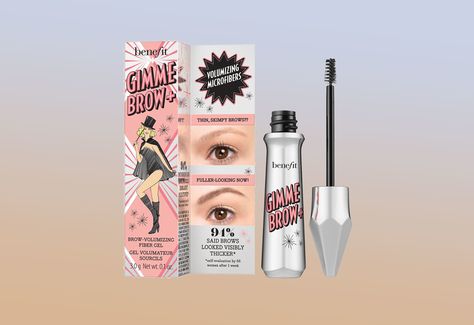 An updated formula will be released next week. Benefit Gimme Brow, Tinted Eyebrow Gel, Gimme Brow, Full Brows, Brow Definer, Eyebrow Gel, Brow Makeup, Benefit Cosmetics, Brow Gel