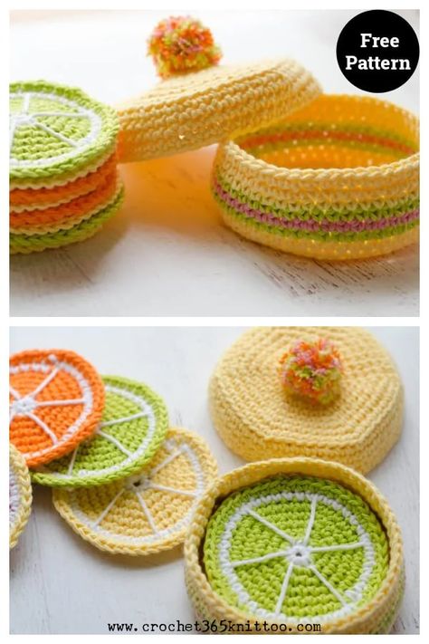 10+ Coasters and Holder Set Crochet Patterns - Page 2 of 3 Free Crochet Coaster Patterns, Crochet Coaster Patterns, Coaster Patterns, Knit Headband Pattern, Crochet Coaster Pattern, Crochet Coaster, Patterns Ideas, Crochet Kitchen, Crochet Dishcloths