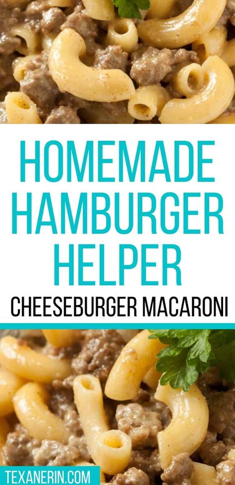 Gluten Free Cheeseburger Casserole, Gluten Free Recipes With Hamburger Meat, Homemade Hamburger Helper Gluten Free, Low Sodium Hamburger Helper, Hamburger Recipes Gluten Free, Low Sodium Hamburger Recipes, Gluten Free Hamburger Helper, Gluten Free Hamburger Recipes, Hamburger Helper Cheeseburger Macaroni