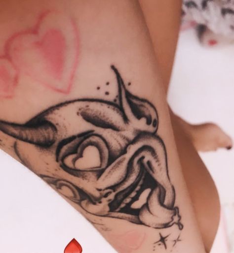 Thick Line Tattoos, Trap Tattoos For Women, Realistic Tattoo Sleeve, Pink Tattoo, Red Ink Tattoos, Dope Tattoos For Women, Pretty Tattoos For Women, Tattoo Style Drawings, Cute Tattoos For Women