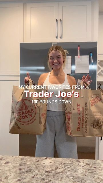 Trader Joes Videos, Healthy Trader Joes Snack, Trader Joe’s High Protein Low Calorie, Healthy Snacks Trader Joes, Trader Joe’s Protein, Trader Joe’s High Protein Grocery List, Trader Joe’s Favorites, High Protein Trader Joe’s, Healthy Trader Joe’s Snacks