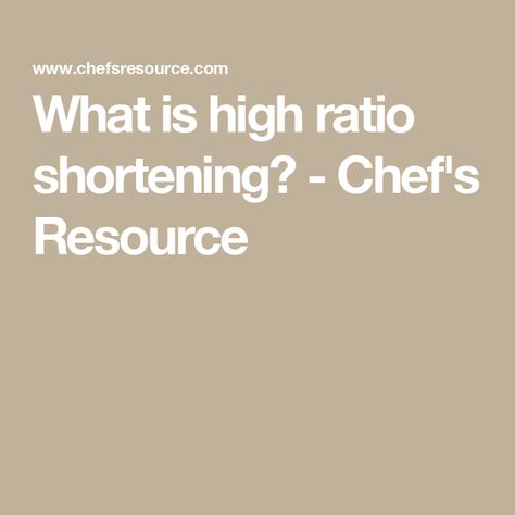 What is high ratio shortening? - Chef's Resource What Is Shortening, Vegetable Shortening, Pigs Eating, Baking Hacks, Shortening, Trans Fat, Vegetarian Diet, Food Culture, Baking Tips