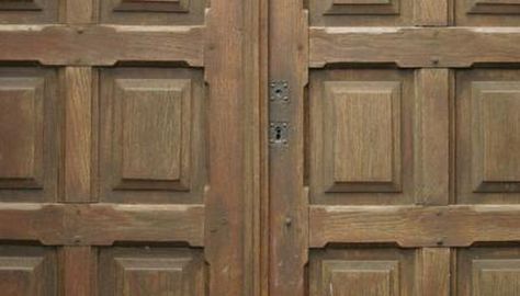 Mahogany Door Refinishing | Home Guides | SF Gate Stains On Mahogany Wood, Door Refinishing, Mahogany Front Door, Mahogany Door, Cheap Interior Doors, Mahogany Wood Doors, Houston Interior Designers, Mahogany Doors, Outdoor Doors