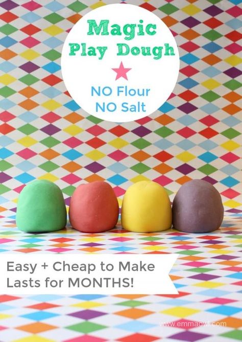 Play Dough Valentine, Diy Playdough, Dough Ideas, How To Make Magic, Sensory Games, Moon Sand, Playdough Activities, Baby Sitting, Silly Putty