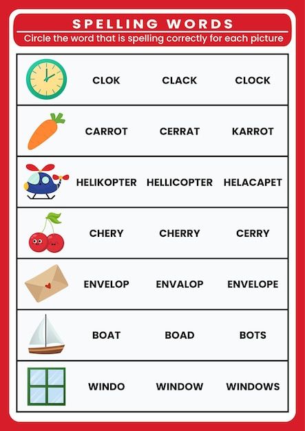 Spelling Practice Worksheets 2nd Grade, Preschool Spelling Words, Spelling Words For 2nd Grade Activities, English 2nd Grade Worksheets, Spelling Activities For 2nd Grade, Worksheets For 2nd Grade, 2nd Grade Spelling Words, 2nd Grade Activities, School Card