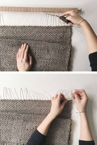 HOW TO WEAVE A RAG RUG ON A FRAME LOOM – Kaliko Rag Rug Art, Rag Projects, Rug Weaving Loom, Homemade Rugs, Rag Rug Diy, Braided Rag Rugs, Rug Loom, Weaving Loom Diy, Inkle Weaving