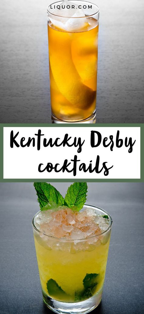 Kentucky Derby Drinks Cocktails, Derby Cocktails, Kentucky Derby Drinks, Kentucky Derby Food, Kentucky Derby Recipes, Kentucky Derby Party Outfit, Kentucky Derby Party Games, Derby Recipe, Kentucky Derby Themed Party