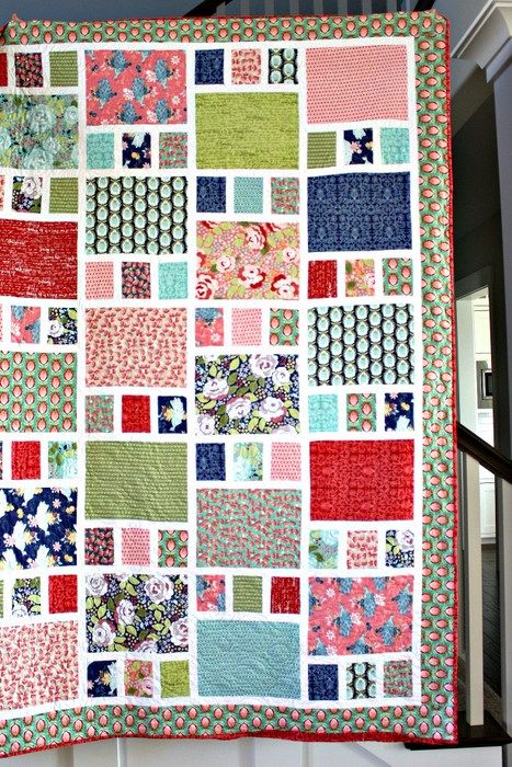 Craftsman Quilt Pattern, Craftsman Quilt, Kid Quilts, Diary Of A Quilter, Boys Quilt Patterns, Fat Quarter Quilt Pattern, Amy Smart, Big Block Quilts, Layer Cake Quilts