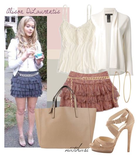 "Alison DiLaurentis inspire outfit" by natihasi-tv-edition ❤ liked on Polyvore featuring Ralph Lauren Black Label, American Eagle Outfitters, Zadig & Voltaire, River Island, Social Anarchy, Donatella Lucchi and Jimmy Choo Ali Dilaurentis, Alison Dilaurentis Outfits, Alison Pretty Little Liars, 2010 Outfits, Pll Style, Pretty Little Liars Outfits, Pll Outfits, Alison Dilaurentis, Pll Fashion