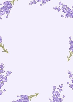 Lavender Border Design On Paper, Purple Frame Border Aesthetic, Background Designs For Projects Creative, Lavender Border Design, Flower Border Design Simple, Lavender Floral Background, Simple Flowers Wallpaper, Purple Border Design, Purple Design Background