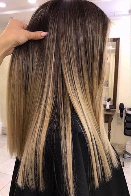 Subtle blonde ombré on straight hair #hairstyle #haircolor #humanhair #hairinspiration #gloss $bags #closure #hairbundle #frontal #hairsale #shoppingonline #chichiglamextendhair Balayage Straight, Balayage Straight Hair, Kadeřnické Trendy, Brown Ombre Hair, Straight Hair Cuts, Ombre Hair Blonde, Ombré Hair, Hair Done, Balayage Hair Blonde