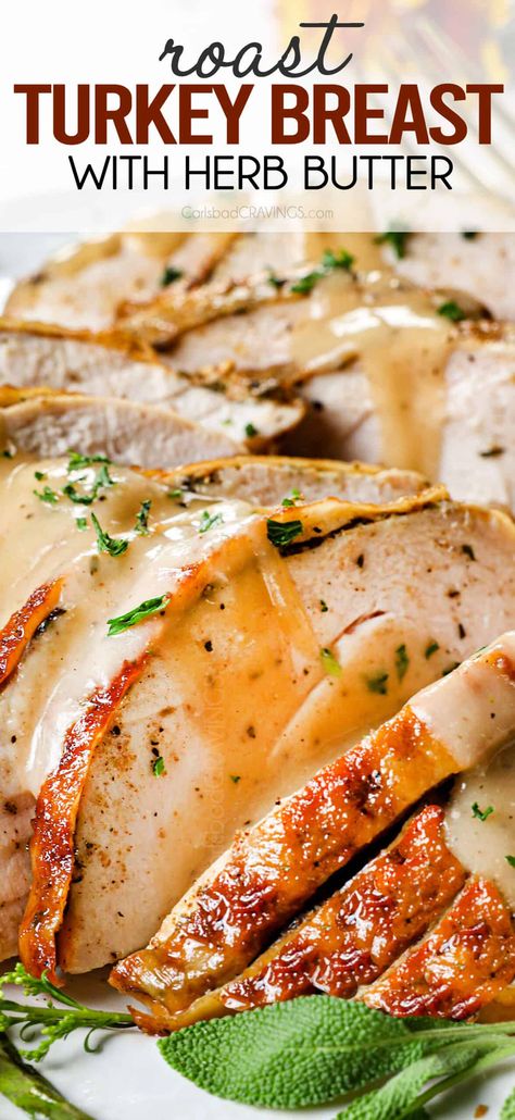 Turkey With Butter Under Skin, Baked Turkey Breast Bone In, Turkey Breast For Thanksgiving, Roast Turkey Breast Recipes Bone In, Turkey Breather Recipes, Turkey Breast In Electric Roaster, Rotisserie Turkey Breast Recipes, How To Cook A Turkey Breast, Bone In Turkey Breast Recipes Oven