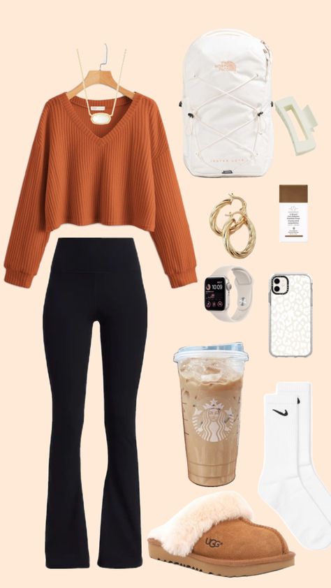 #fall #preppy #preppyfit #outfitinspo Preppy Fall Outfits, Preppy Fall, Winter Fashion Outfits Casual, Casual Preppy Outfits, Cute Lazy Day Outfits, Trendy Outfits For Teens, Cute Outfits For School, Fashionable Outfits, Cute Preppy Outfits